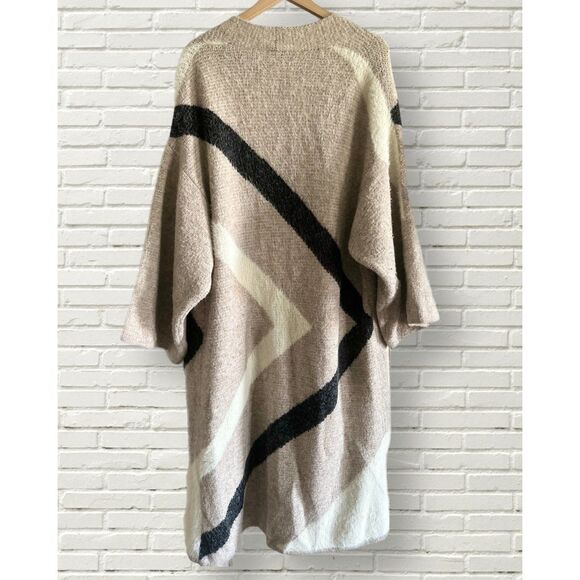 Anthropologie Akemi and Kim Antonia Sweater Open Cardigan Coat - Picture 3 of 9